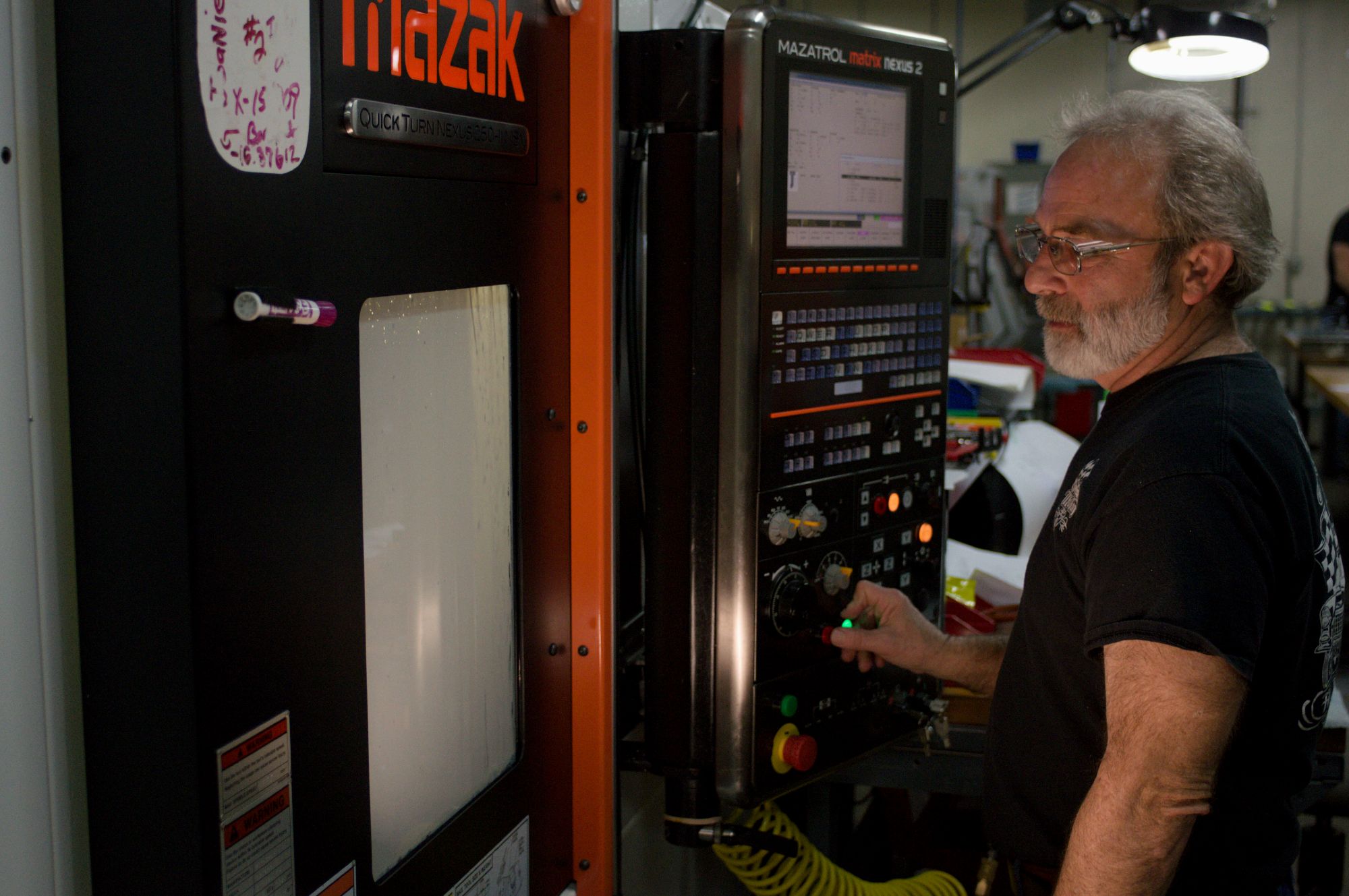 Auto-Valve, Inc. Machinist with Mazak CNC