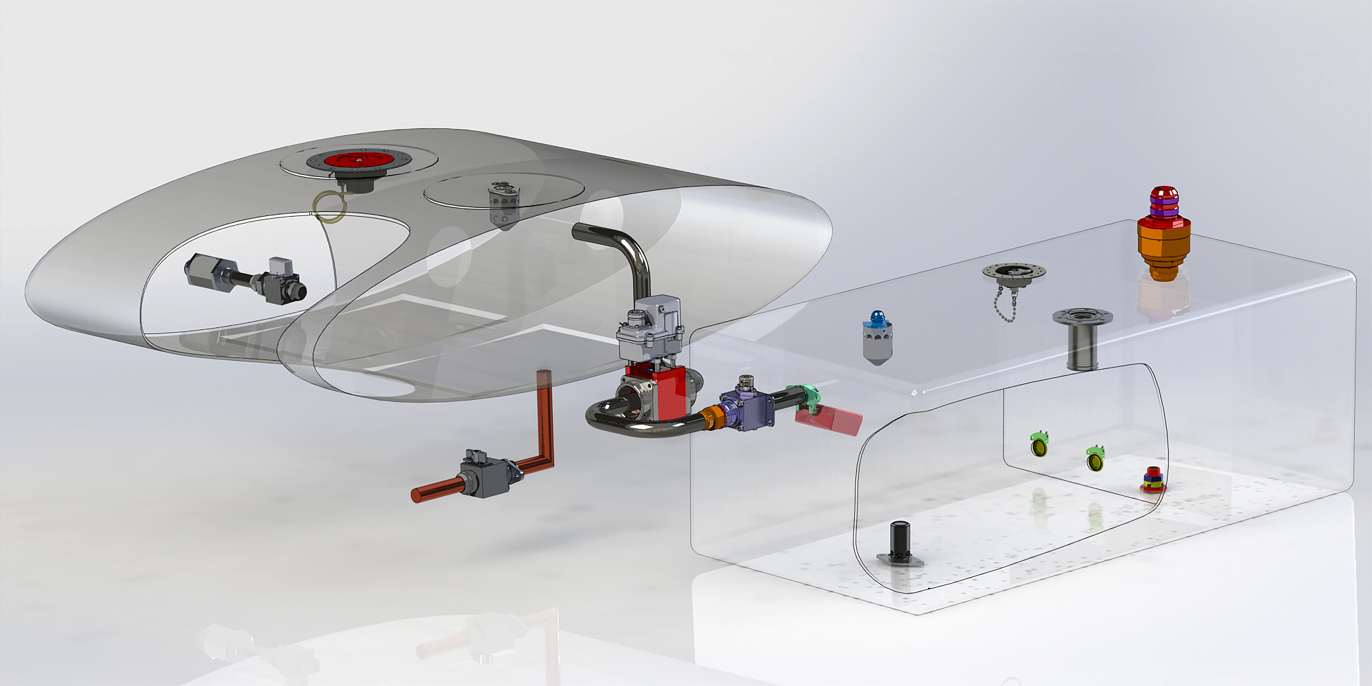 Auto-Valve - Tank Assembly Breakdown